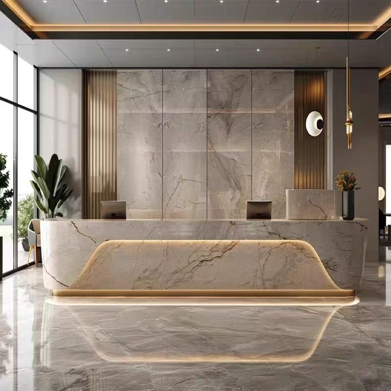 Home Office Tienda - Vloer Elegante Receptie Luxe Organisator Moderne