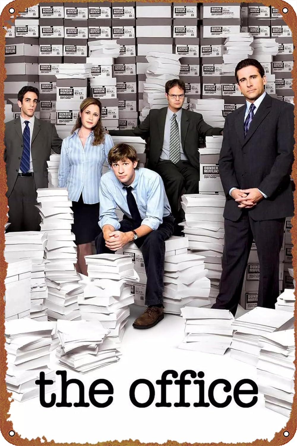 Home Office Ideas - 1p, Kantoorposter, TV-show, Filmposter, Vintage metalen