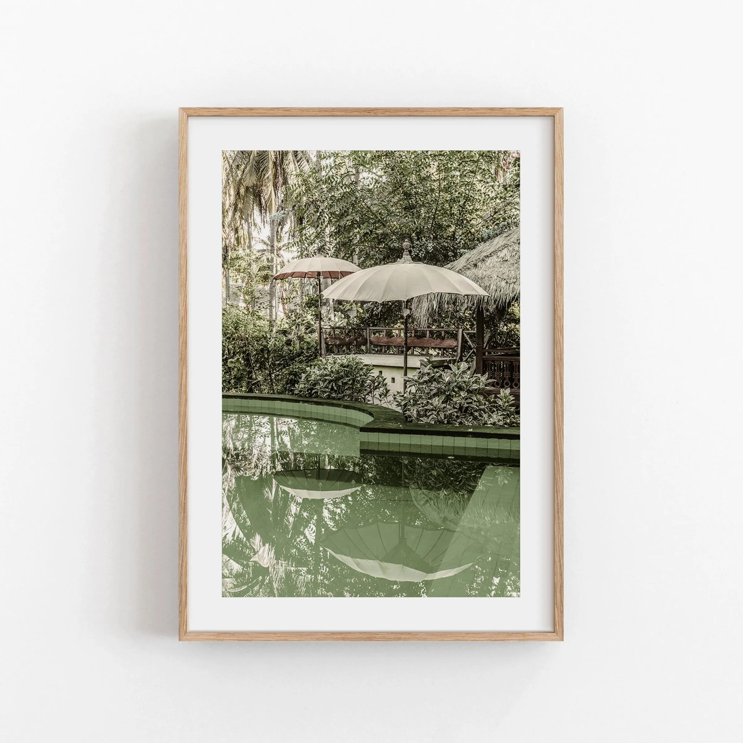 Home Office Bali - 2026 Bali Serene Aziatische landschap canvas