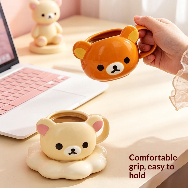 Nieuwe Rilakkuma keramische mo - Home Office Ideas recensie en prijs