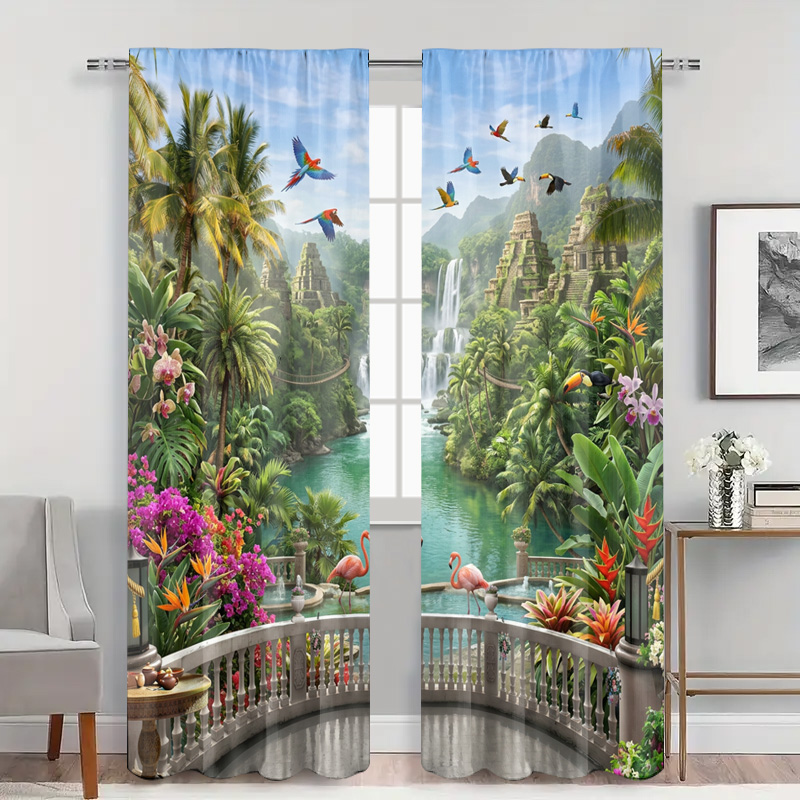 Levendige tropische jungle wat - Home Office Bali recensie en prijs