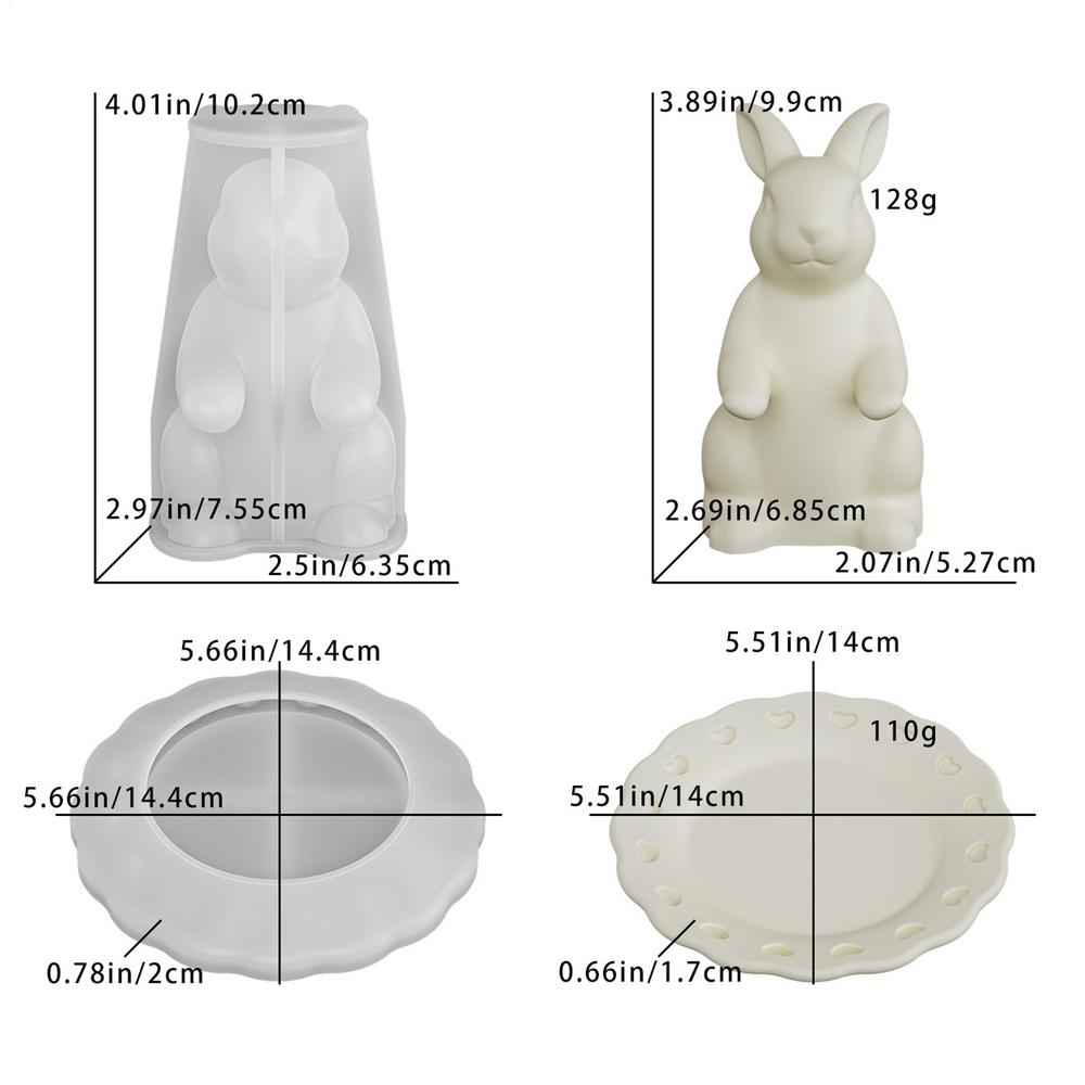Bunny Tray Mold 3D Leuke silic - Home Office Gear recensie en prijs