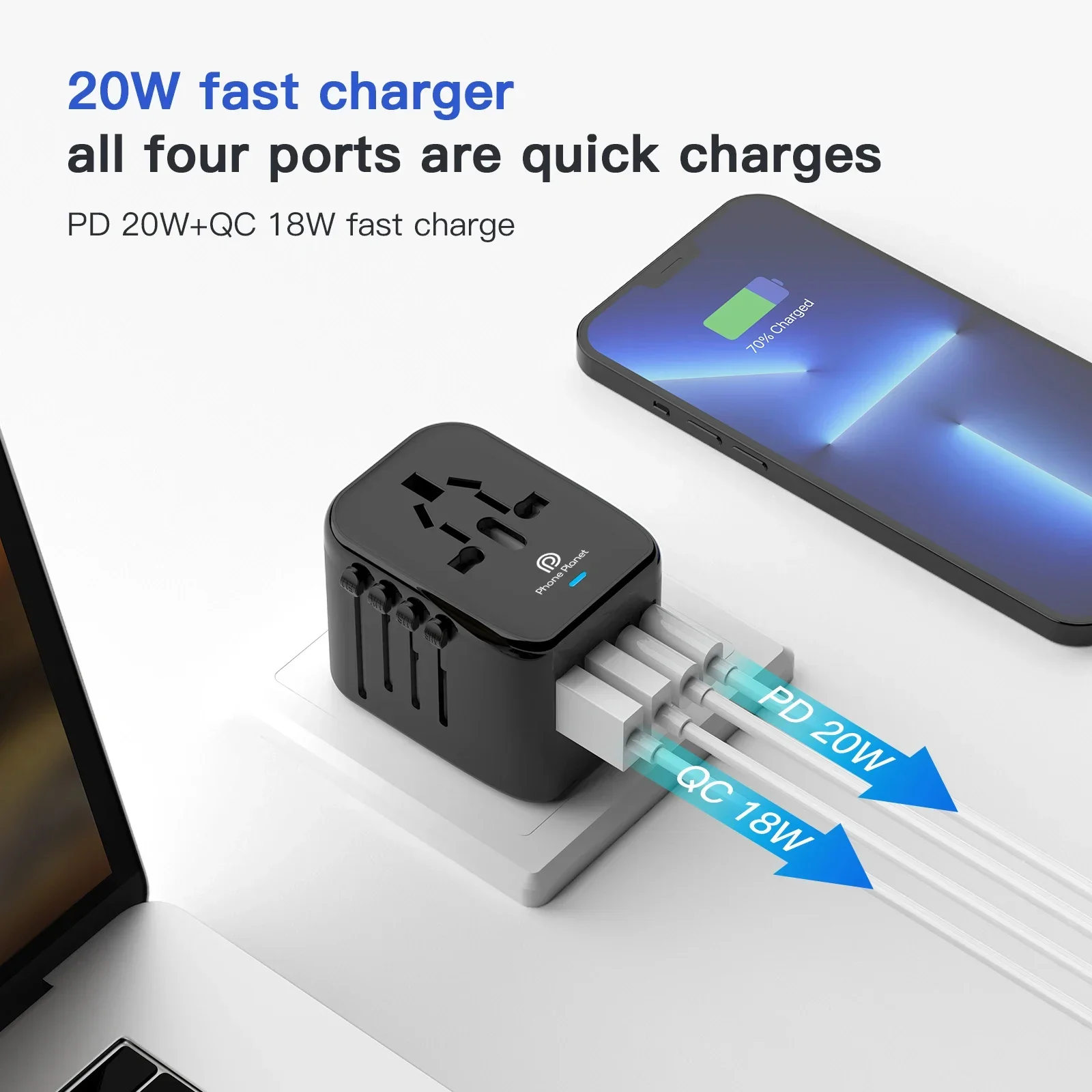 45W Slimme Overloadbeveiliging - Home Office Vivo recensie en prijs
