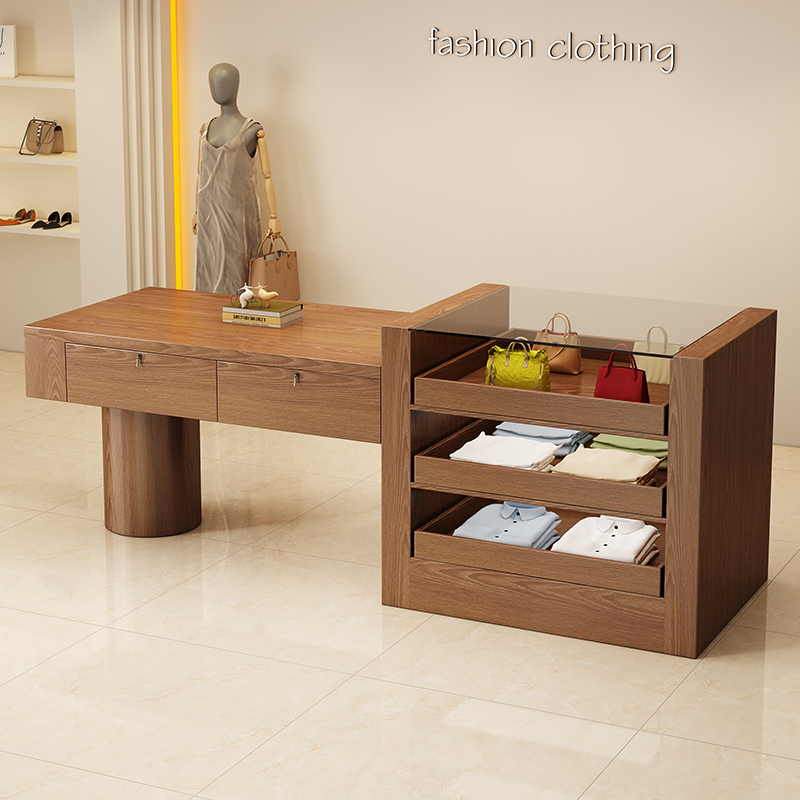 houten moderne receptiebalies  - Home Office Tienda recensie en prijs