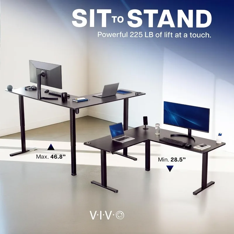 VIVO Hoekstaande Bureau Omkeer - Home Office Vivo recensie en prijs