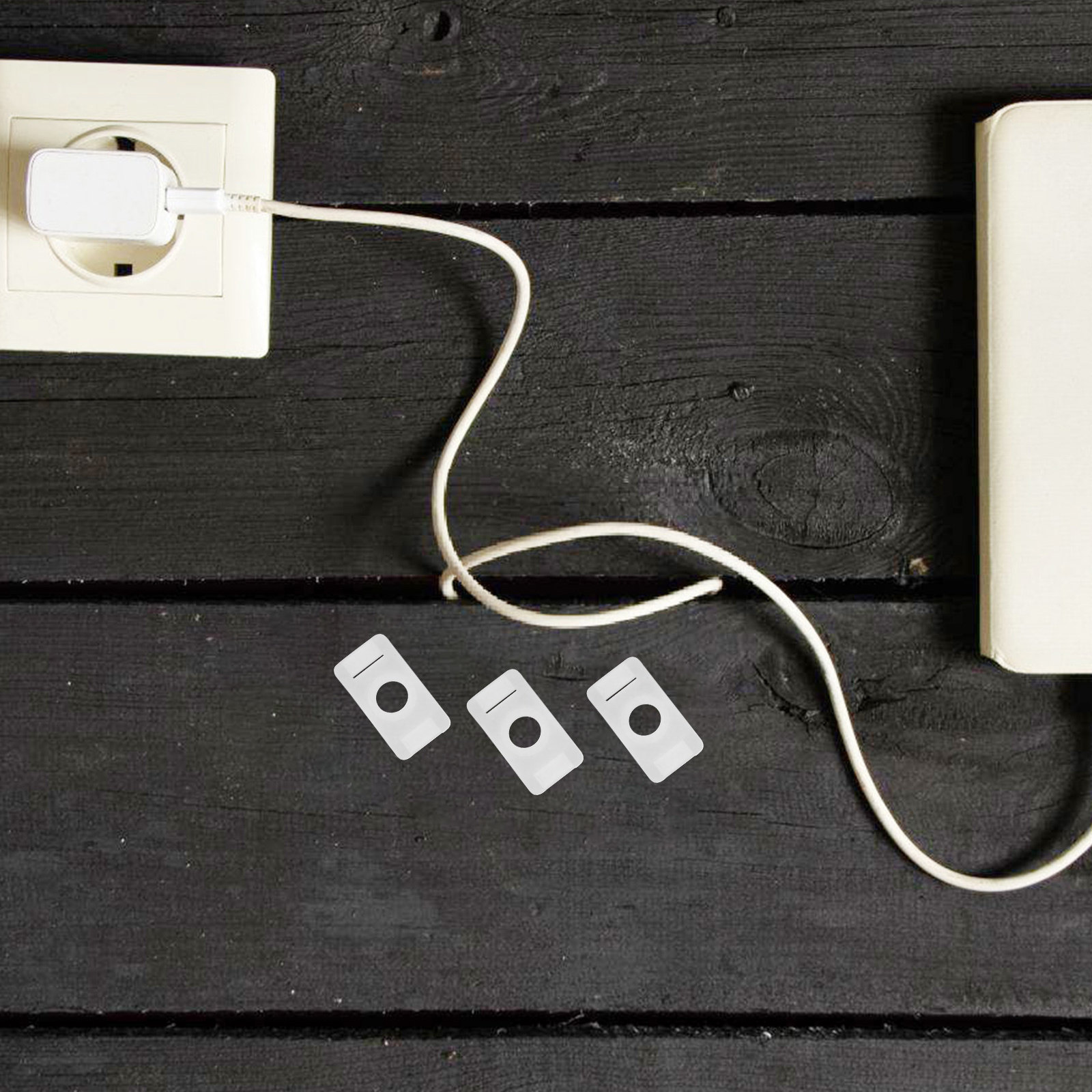 100 stuks kabelbinderbevestigi - Home Office Industrial Design recensie en prijs