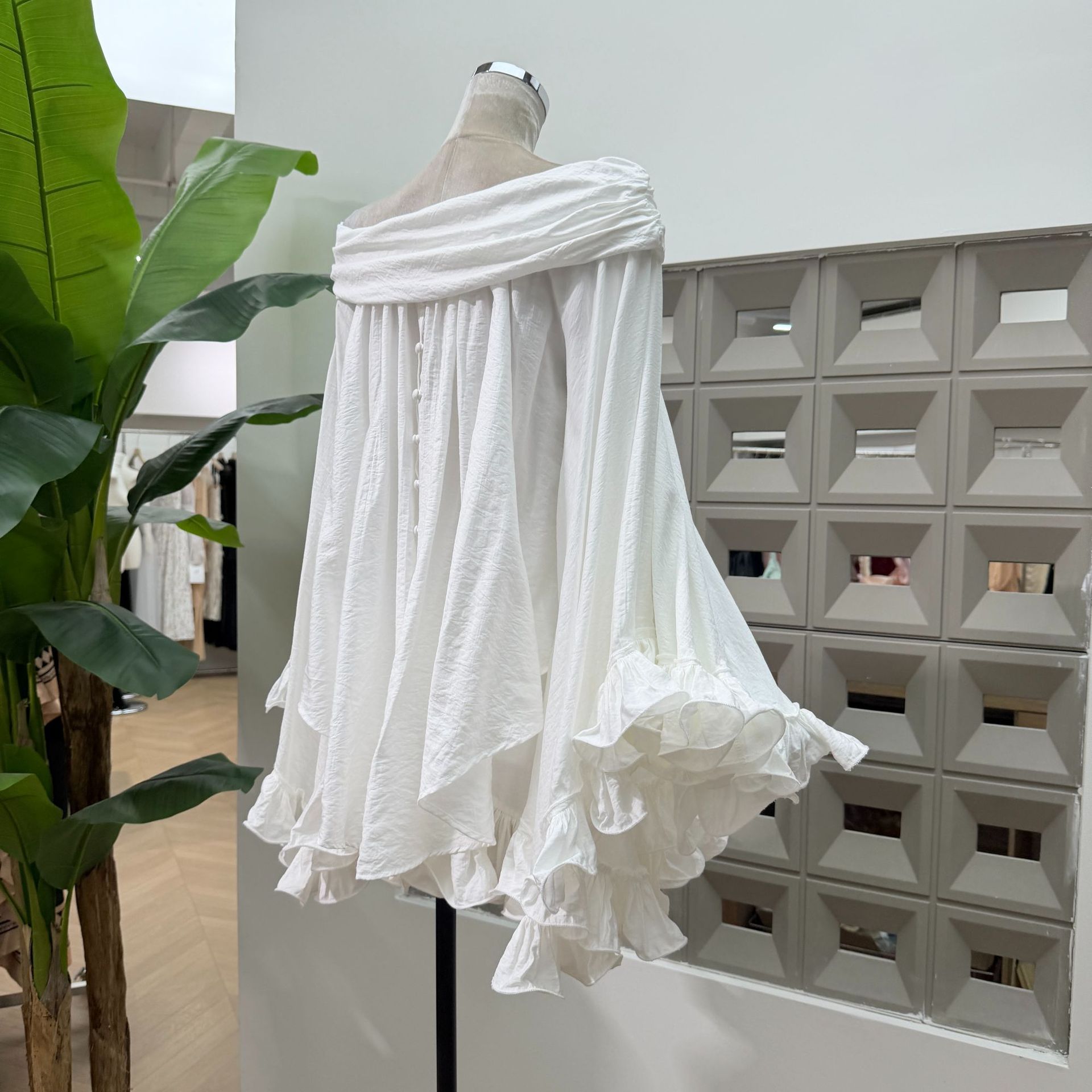 Zomerse effenkleurige geruite  - Home Office For Two recensie en prijs