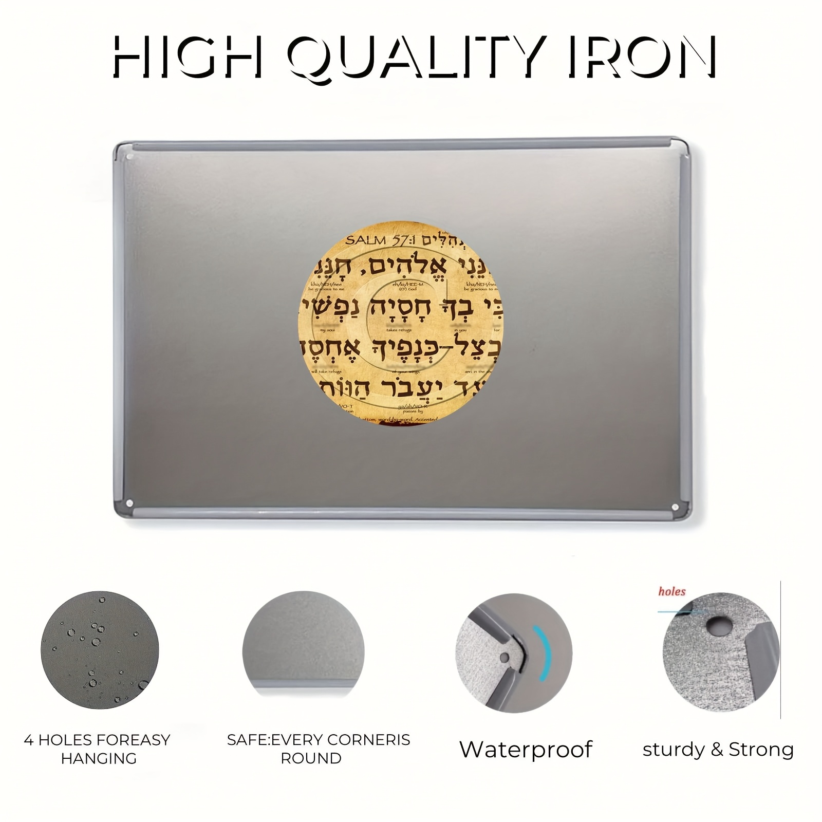 CIFBUY Vintage Aluminium Wandd - Home Office In Living Room recensie en prijs